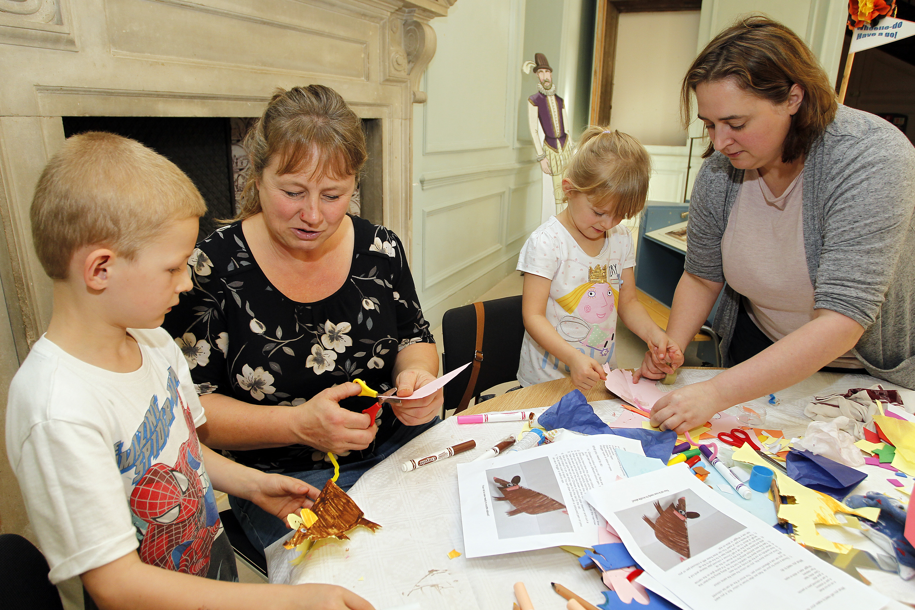 Messy Museum Day - Skilful Saxons