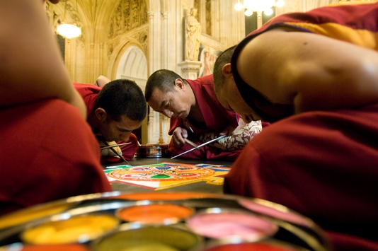 Tibetan Monks from Tashi Lhunpo Monastery