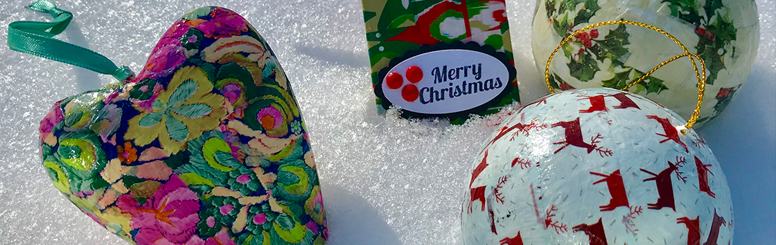 Workshop: Decopatch for Christmas