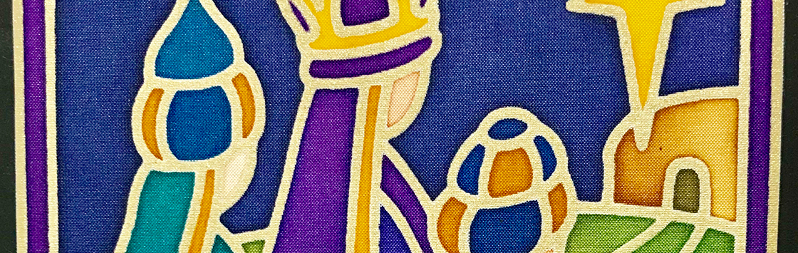 Workshop: Silk Painted Christmas Cards