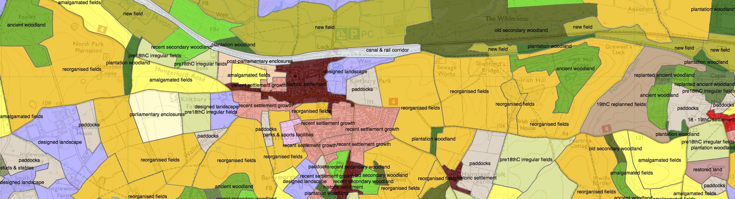 Heritage Map Large Scale