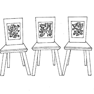 carved chairs